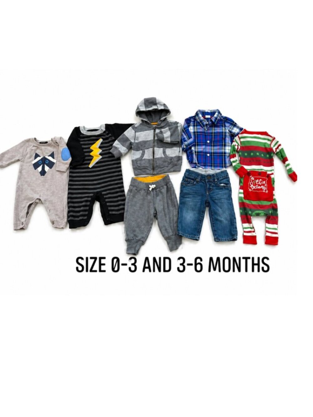 Gap, JOE Fresh baby boy lot size 0-3 and 3-6 months
